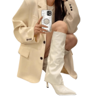 Bottes Country Blanches