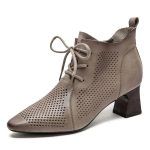 Bottine Femme Style Cowboy