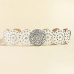 Ceinture Blanche Western