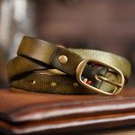 Ceinture Cuir Femme Cowboy