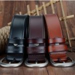 Ceinture Cuir Western Homme