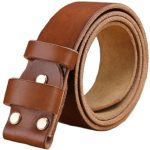 Ceinture en cuir sans Boucle
