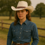 Chapeau Paille Country Femme