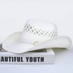 Chapeau Texan Blanc