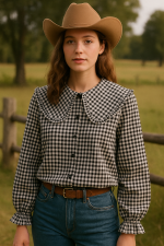 chemise country vichy