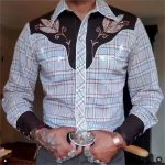 Chemise Western Carreaux Homme