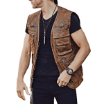 Gilet Cuir Country