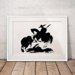 Tableau cowboy western